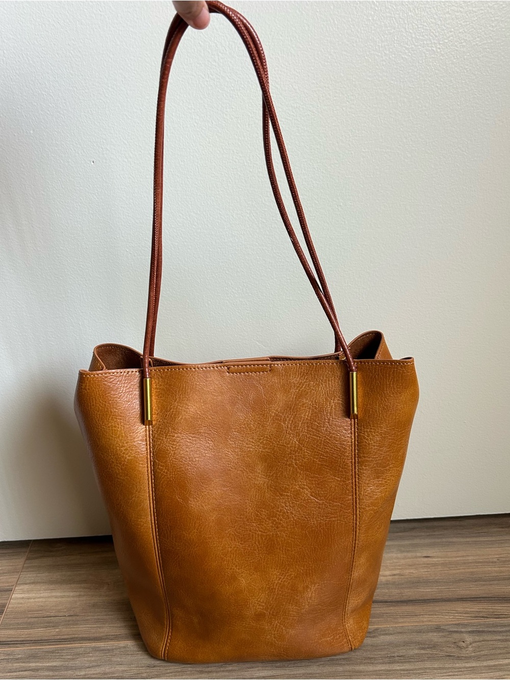Antik Kraft Brown leather Tote bag